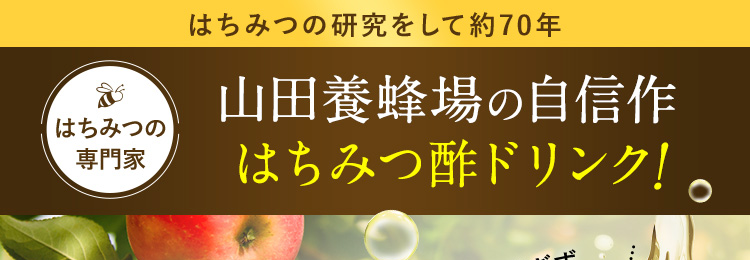 山田養蜂場の自信作 はちみつ酢ドリンク!カロリーゼロ!はちみつバーモントドリンク